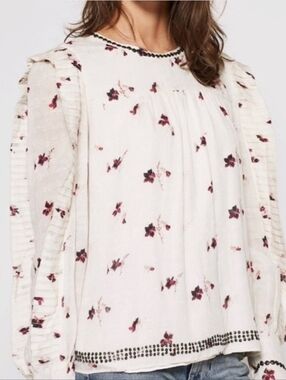 Joie Leitha Floral Top XS